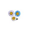 Flor Margarida - Arquivos para Impressão e Recorte com Pinturas Digitais em PDF e Silhouette Studio