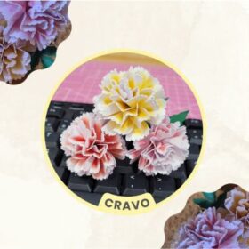 Flor Cravo – Arquivos para Impressão e Recorte com Pinturas...
