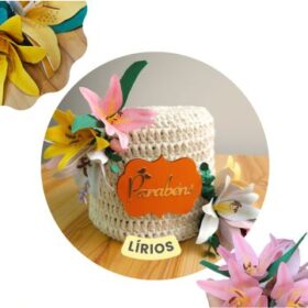 Flor Lírio – Arquivos para Impressão e Recorte com Pinturas...