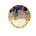 Topo de Bolo Natalino - Arquivos para recorte  em PDF e Silhouette Studio