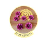 Flor Espiral (combo) - Arquivos para recorte  em Silhouette Studio