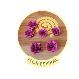 Flor Espiral (combo) – Arquivos para recorte  em Silhouette...